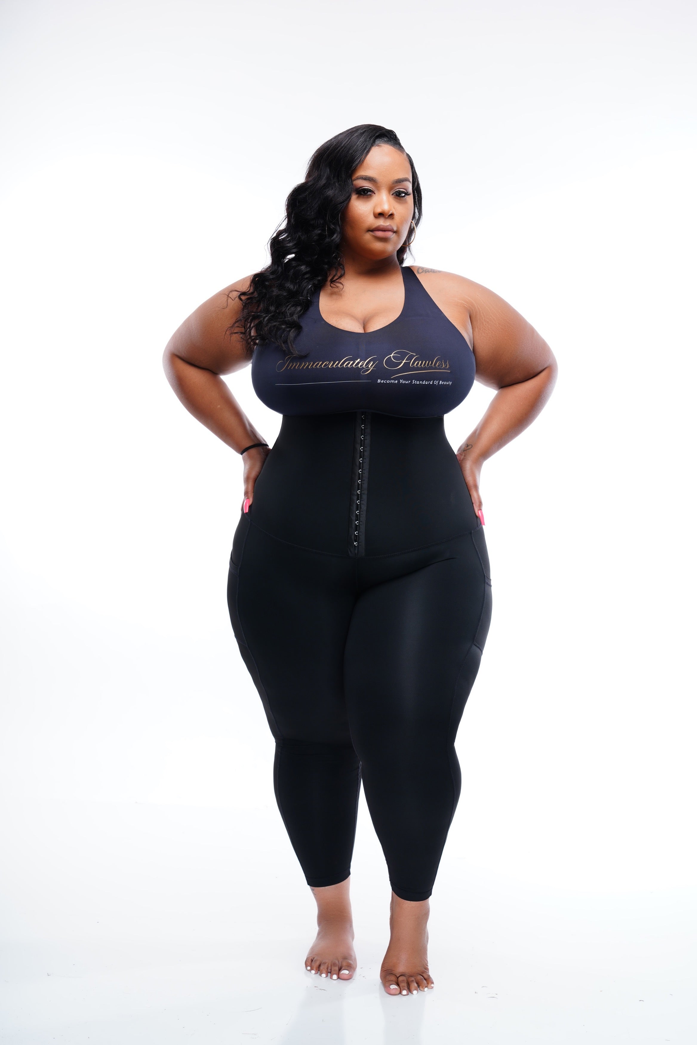 Immaculately HIGH waisted Compressing Shaper Leggings