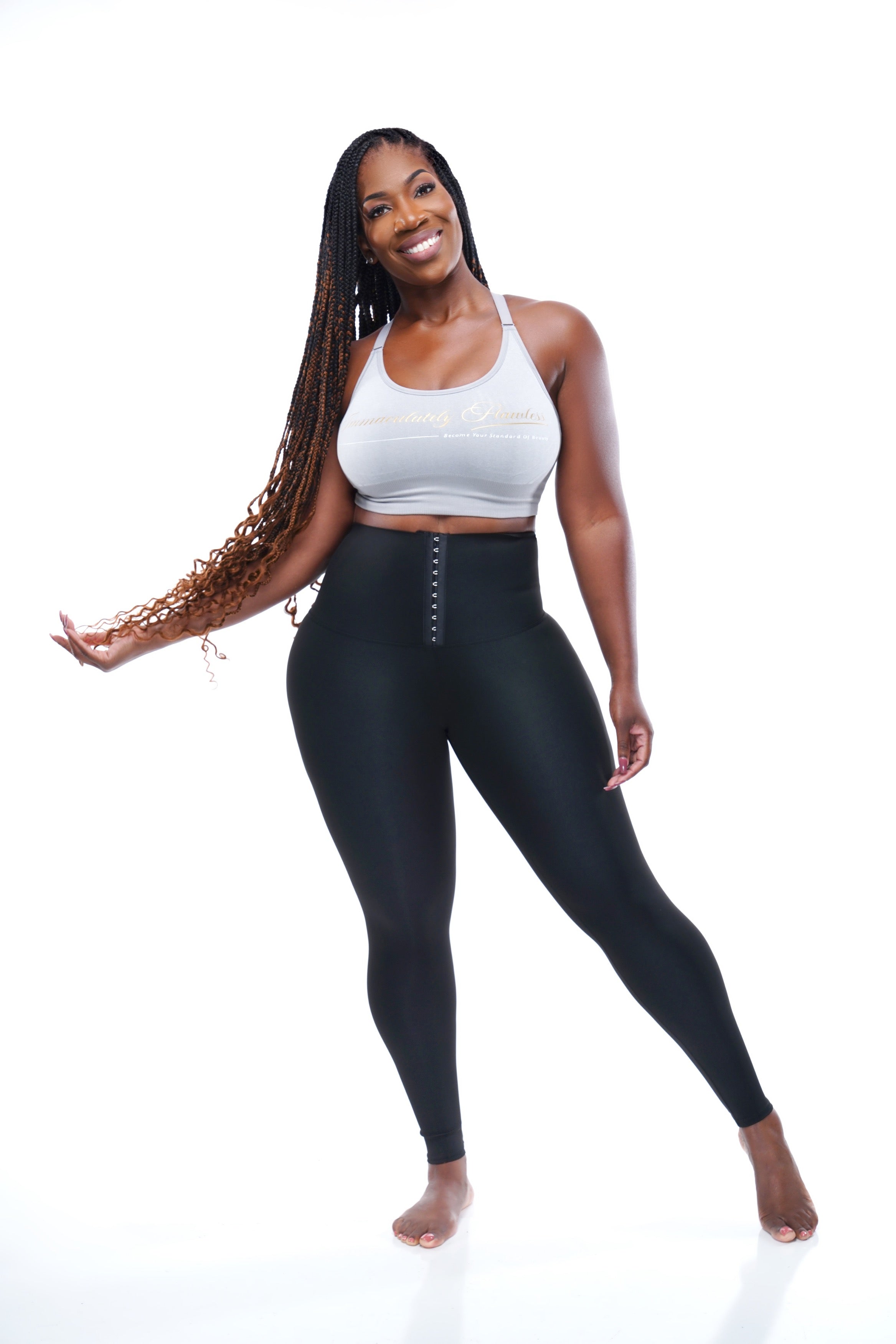 Immaculately MID waist Compressing Shaper Leggings – Immaculately Flawless